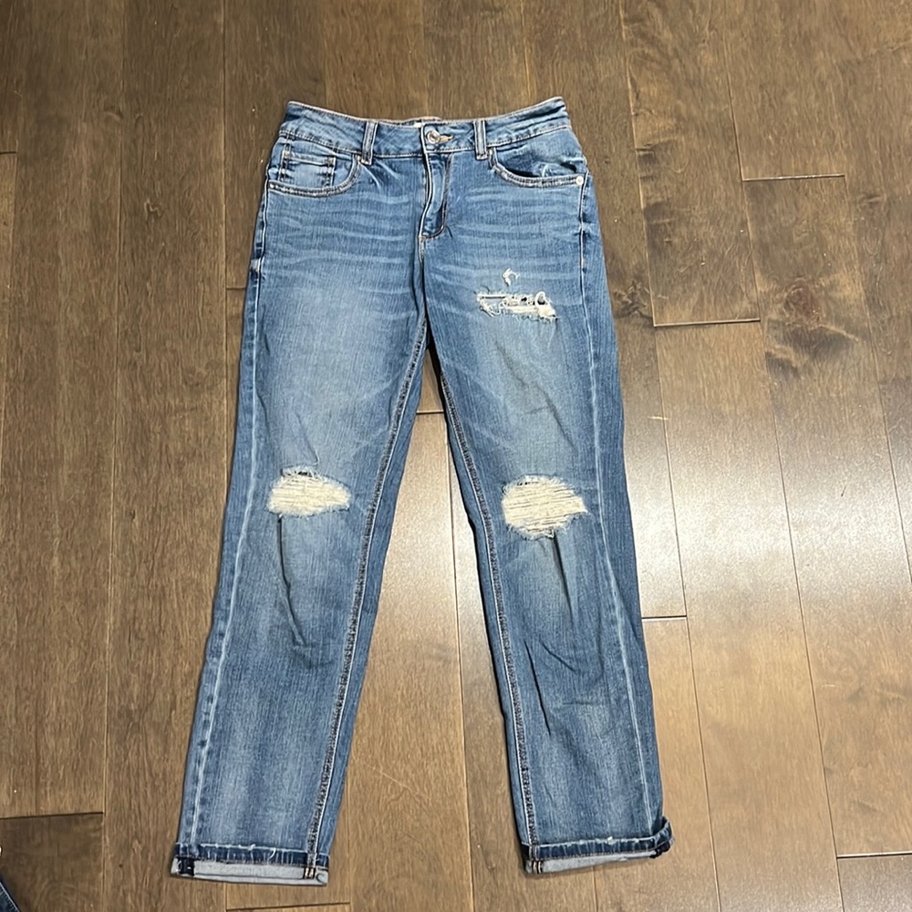 Garage ripped jeans
